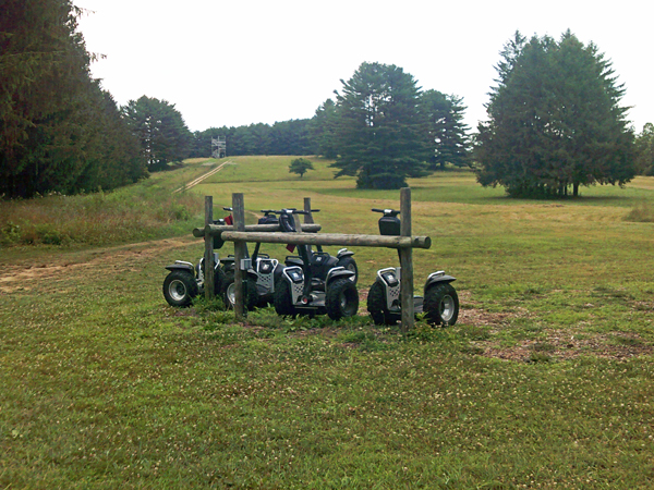 Segways and a big hill